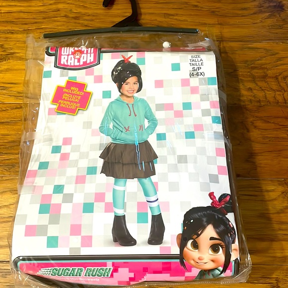 Disguise Other - Vanellope Von Schweetz girls size 4-6x costume